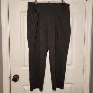 Old Navy Extra High Rise Straight Taper Pants, Grey - Size XL Womens